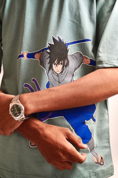 Oversized T-shirts | Naruto Uchiha Sasuke