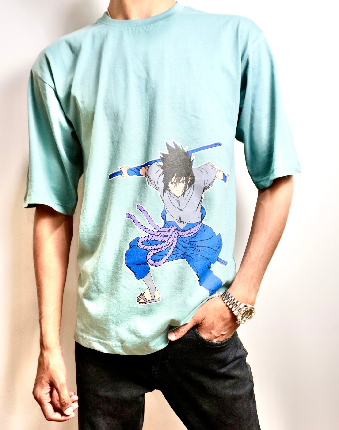 Oversized T-shirts | Naruto Uchiha Sasuke