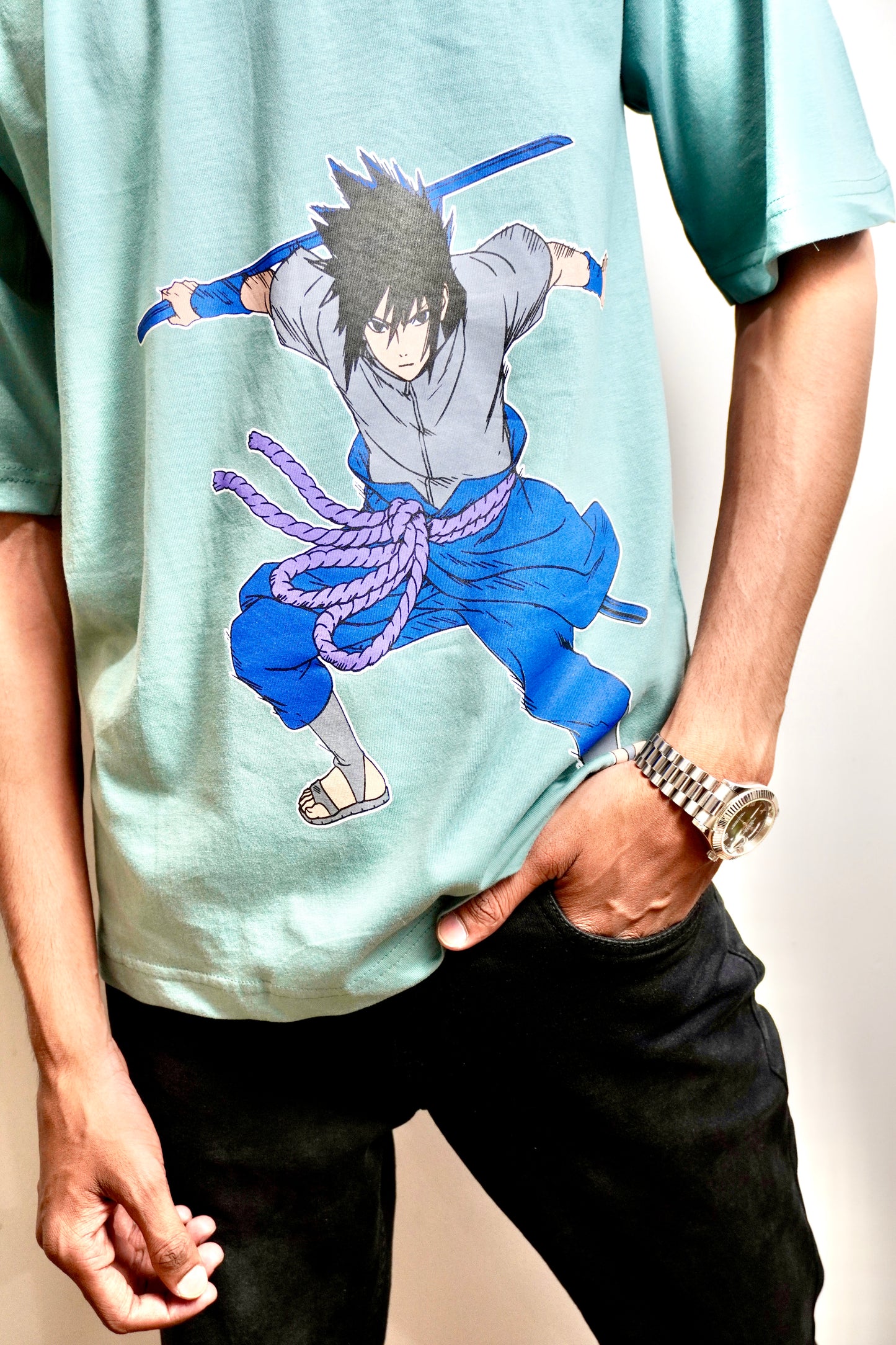 Oversized T-shirts | Naruto Uchiha Sasuke