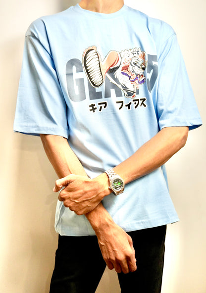 Oversized T-shirts | One Piece Monkey D. Luffy Gear 5