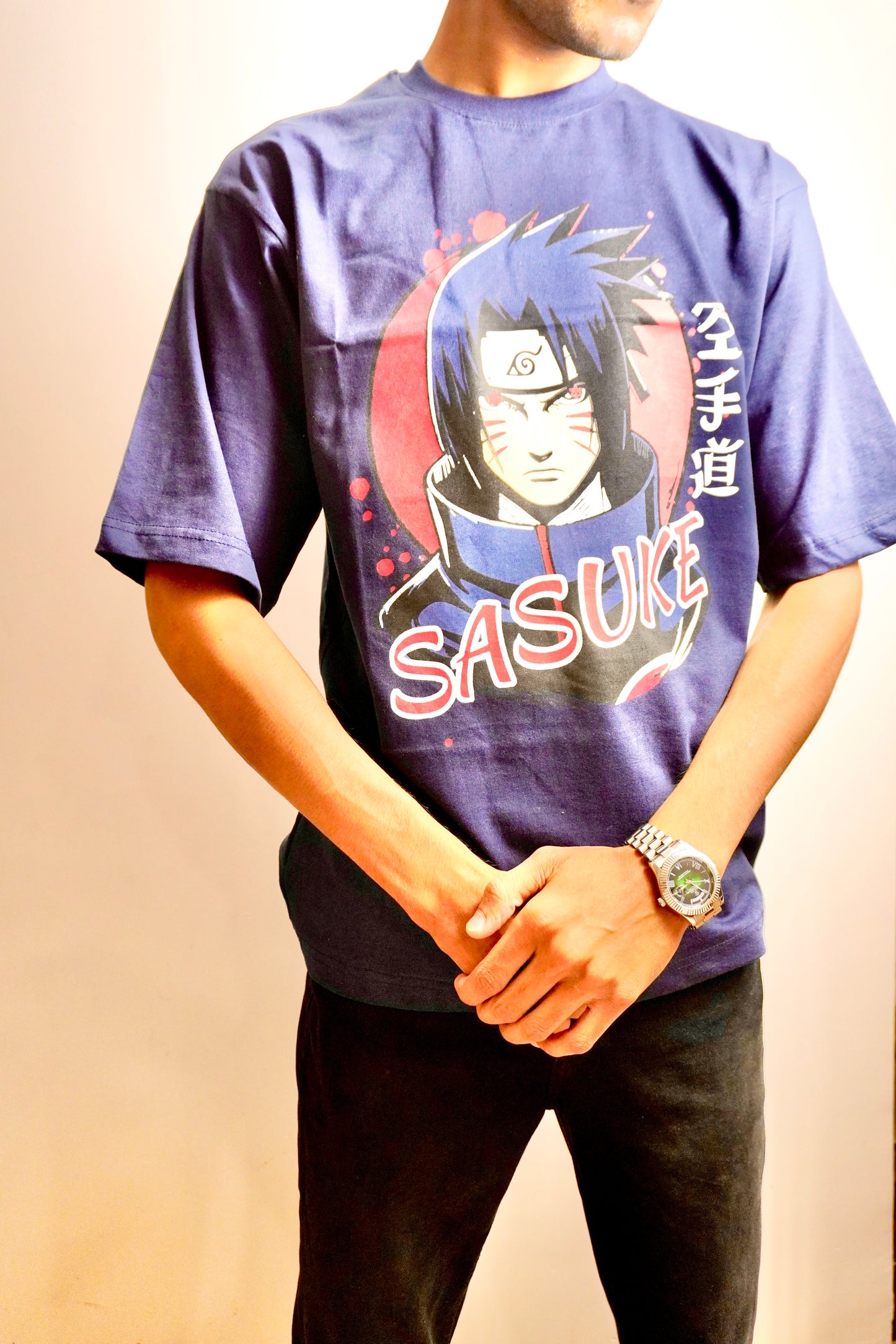 Oversized T-shirts | Naruto Uchiha Sasuke