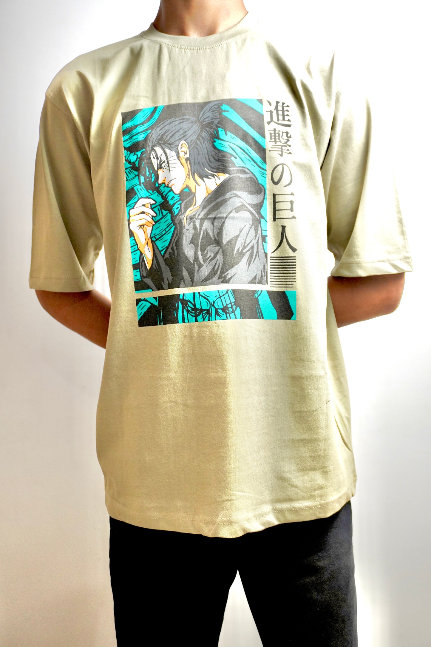 Oversized T-Shirts | Attack On Titan Eren Jaeger