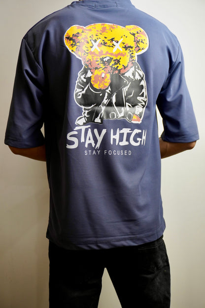 Oversized T-Shirts | Stay High & Focused